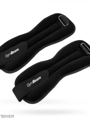 Rychlé Dodání GymBeam závaží na zápěstí a kotníky, 2 kg, černá