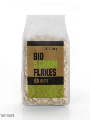 Cenově Výhodný GymBeam BIO 5 zrnné vločky, 500 g