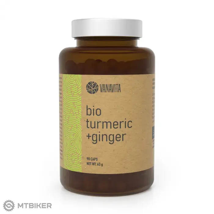 GymBeam BIO Kurkuma + zázvor, 90 kapslí Tovární Cena