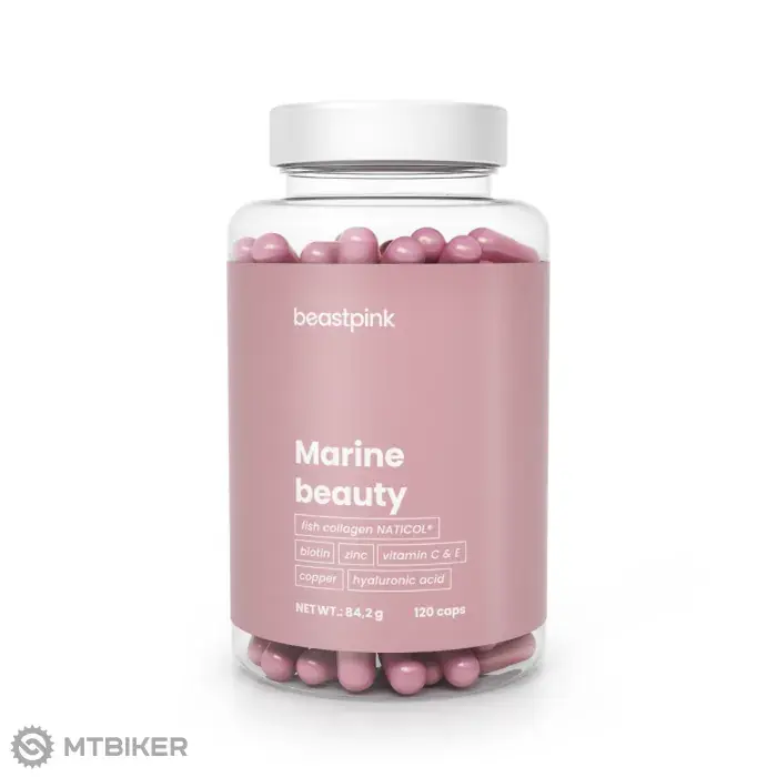 Zlevněný GymBeam Marine Beauty vitamíny, 120 kapslí