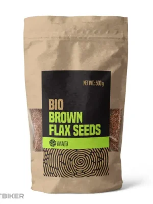 GymBeam BIO lněná hnědá semínka, 500 g Akční Nabídka