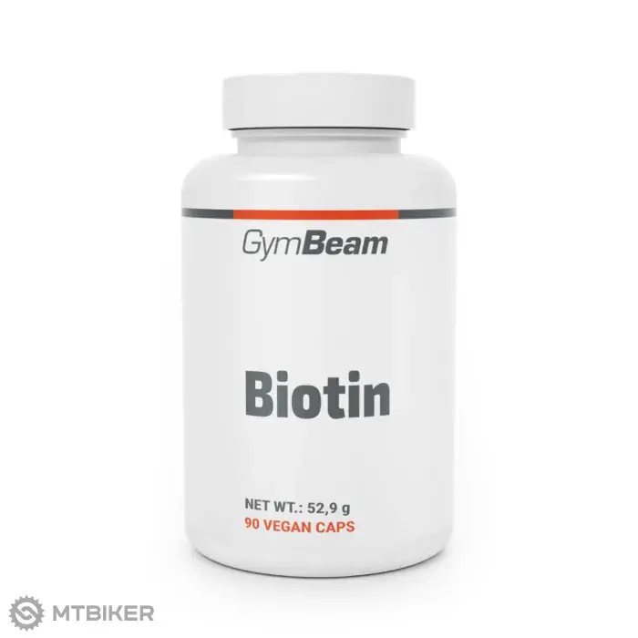 GymBeam Biotin vitamín B7 kapsle, 90 kapslí Jen Po Omezenou Doba