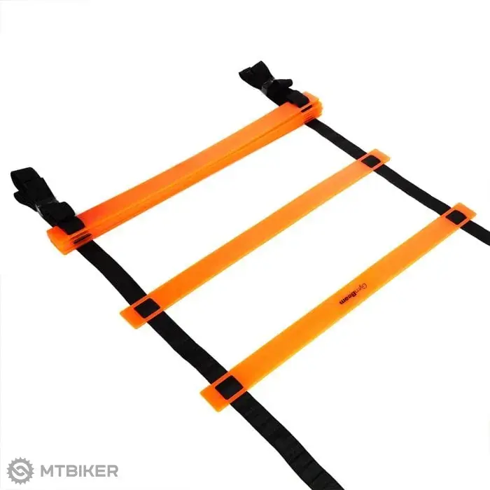 Novinka GymBeam Agility kondiční žebřík, 4 m, oranžová