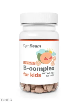 GymBeam B-komplex tablety na cucání pro děti, 120 tablet Vrácení Zdarma