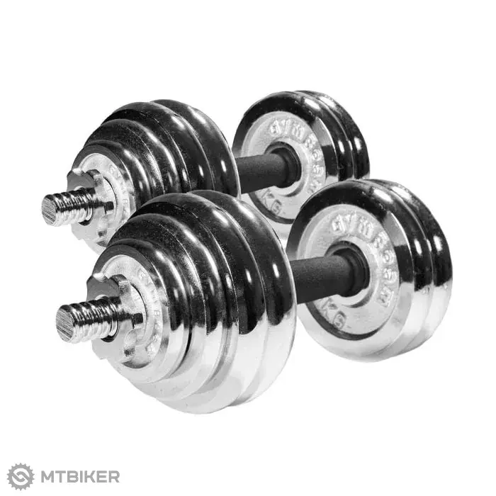 GymBeam Sada činek 30 kg, šedá Ověřený