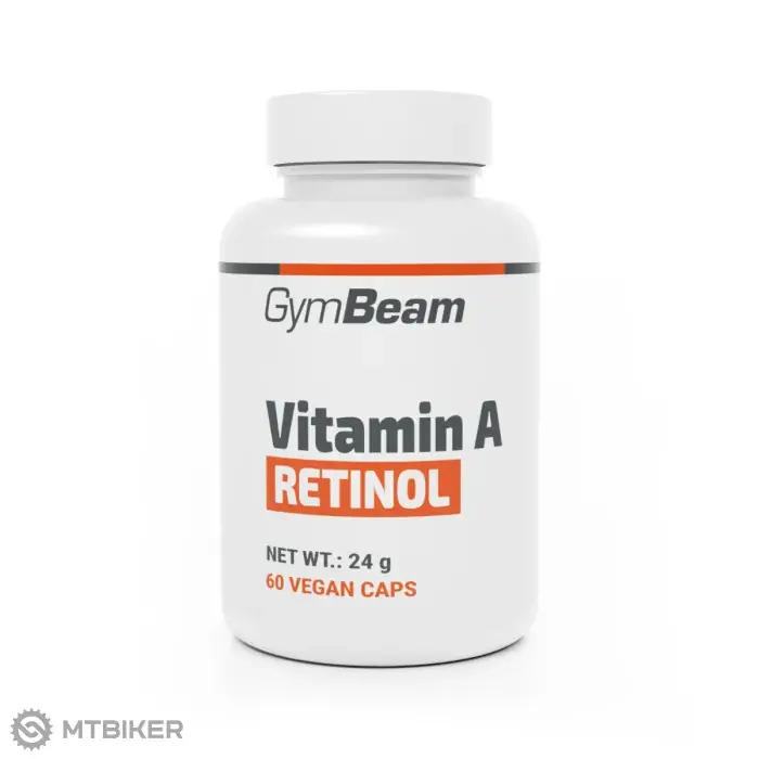 GymBeam Vitamin A doplněk stravy, 60 kapslí Originální