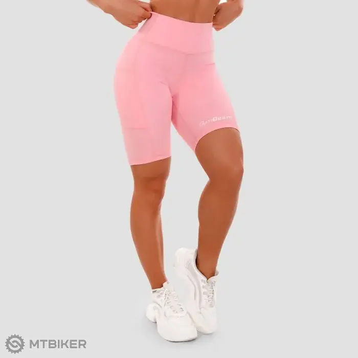GymBeam Biker dámské kraťasy, růžová Rychlé Dodání