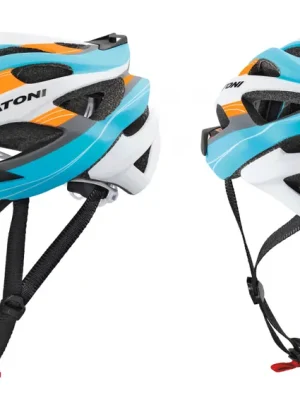 Časově Omezené CRATONI C-Tracer přilba, modrá/oranžová/stříbrná