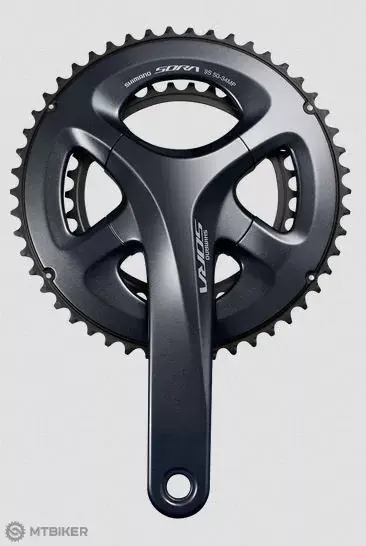 Odeslání Ihned Shimano Sora FC-R3000 kliky, 50/34T, 2x9, dvoudílné, bez ložiska
