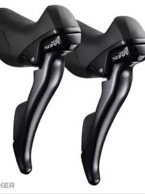 Výprodej Shimano Sora ST-R3000 řazení/mech.brzd páky, 2x9, s kabeláží