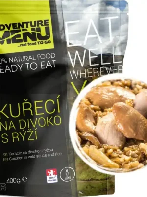 Adventure Menu Kuře nadivoko s rýží, 400 g Akce