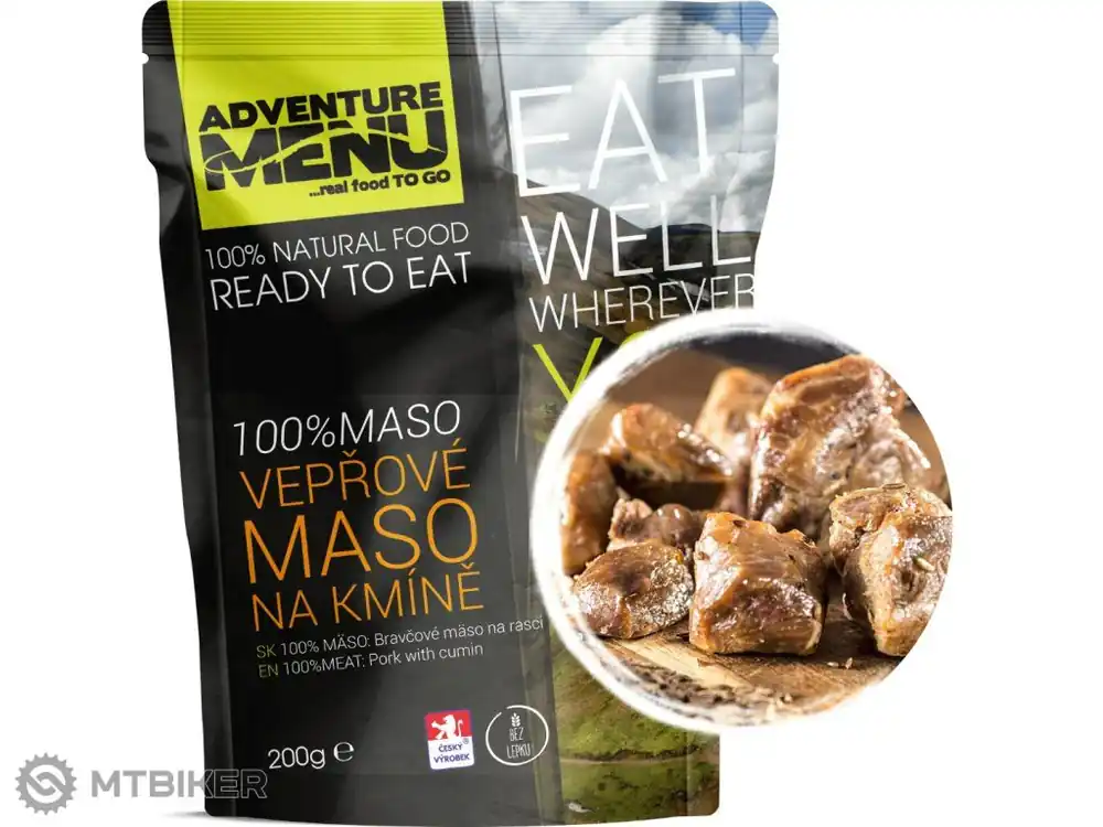 Značkový Adventure Menu Vepřové maso na kmíně, 200 g