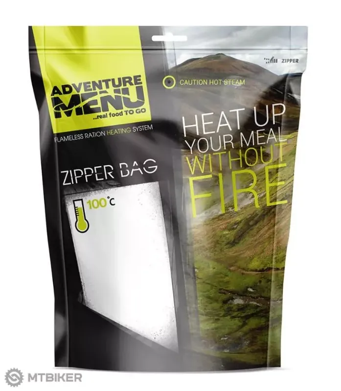 Odeslání Ihned Adventure Menu Zipper-bag pytlík na samoohřev jídla