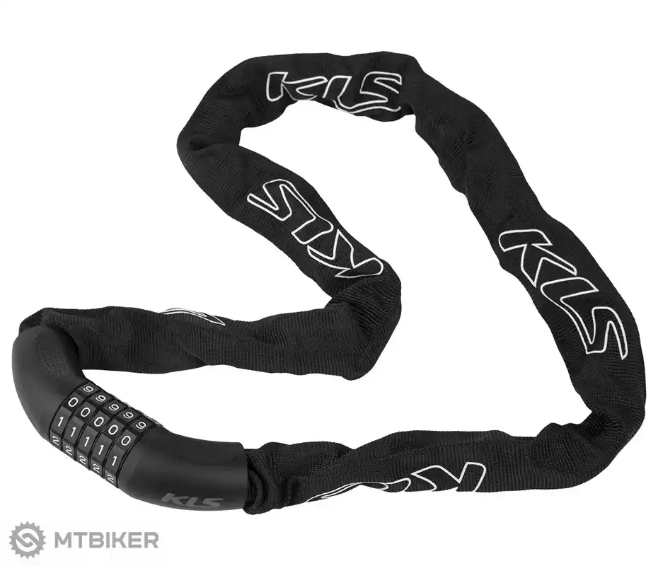 Odeslání Ihned Kellys Chainlock 6 řetězový zámek na kód, 1000 mm/6 mm
