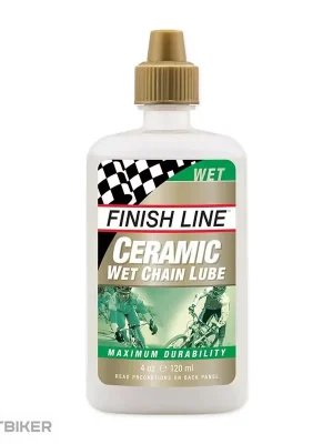 Akce Finish Line Ceramic Wet mazivo, 120 ml, kapátko
