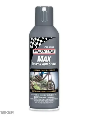 Omezená Nabídka Finish Line Max mazivo na odpružení, sprej