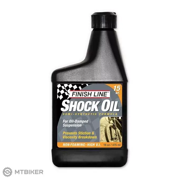 Originální Finish Line Shock Oil 15wt olej, 475 ml