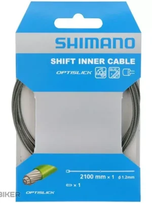 Shimano Optislick řadicí lanko, Ø-1,2 x 2100 mm, nerezové Horká Nabídka