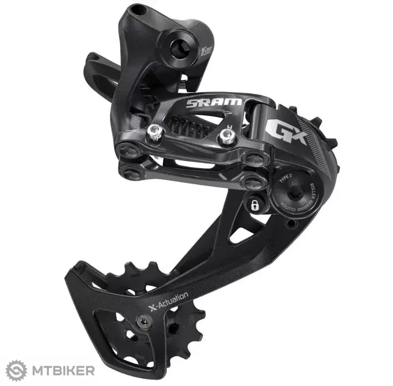 SRAM GX 2x11 přehazovačka, 11kolečko, střední ramínko, černá Výprodej