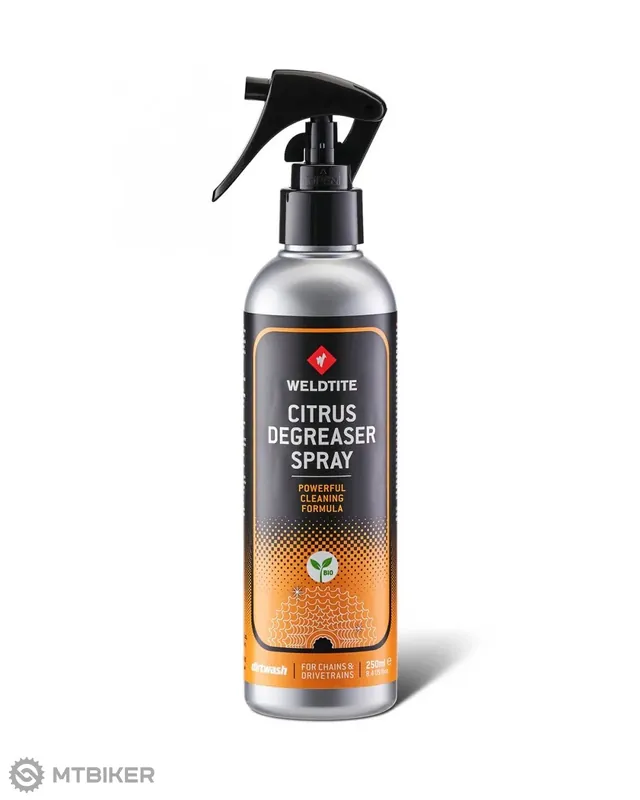 Weldtite Dirtwash Citrus Degreaser odmašťovač s rozprašovačem, 250 ml Sleva