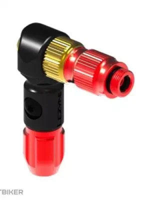 Lezyne ABS-1 náhradní hlava pro pumpy HP, červená Nejlepší Volba