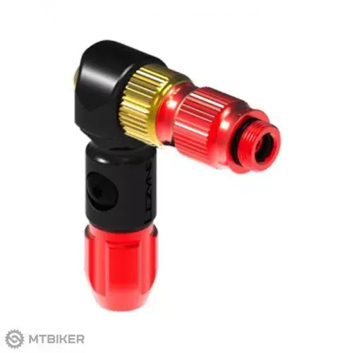 Lezyne ABS-1 náhradní hlava pro pumpy HP, červená Nejlepší Volba