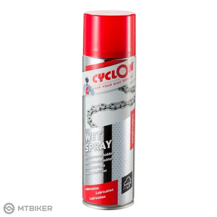 Cyclon Bike Care WET WEATHER SPRAY mazací olej na řetěz Horká Nabídka