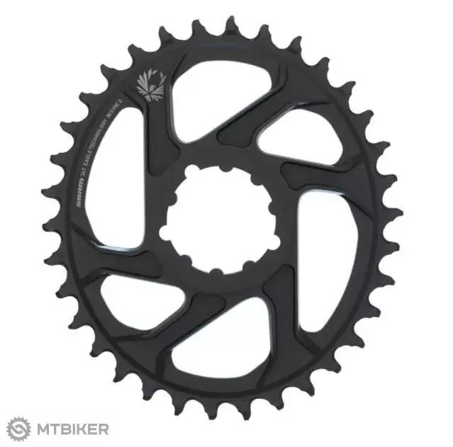 SRAM Eagle X-sync 2 Oval převodník, 34T, Offset 6 mm Zlevněný
