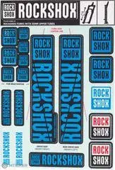 Rock Shox Decal Kit Water Blue pro Pike/Lyrik/Yari/Domain/Revelation (2018+) Aktuální