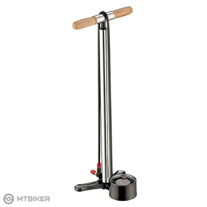 Lezyne Alloy Floor Drive 3.5 servisní pumpa, stříbrná Sezónní Sleva