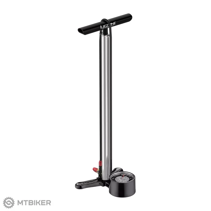 Cenová Bomba Lezyne CNC Floor Drive pumpa, stříbrná