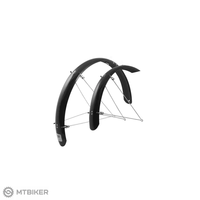 Časově Omezené FORCE Aluflex set blatníků, 24", černý