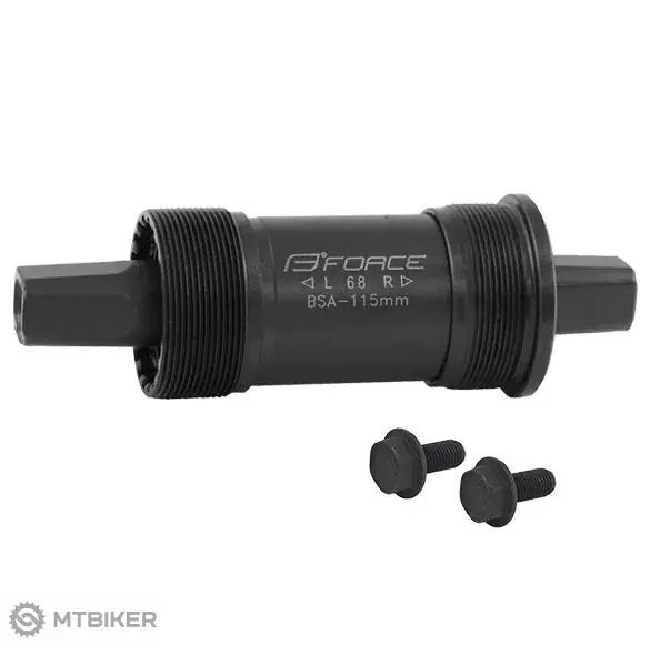 FORCE BSA středové složení, 68 mm, čtyřhran, černé Expresní Doručení