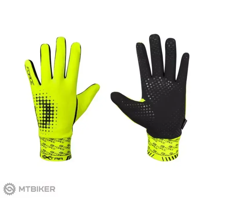 FORCE Extra rukavice, fluo Oblíbený