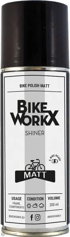 BIKEWORKX Shine Star Mat čisticí sprej, 200 ml Odeslání Ihned