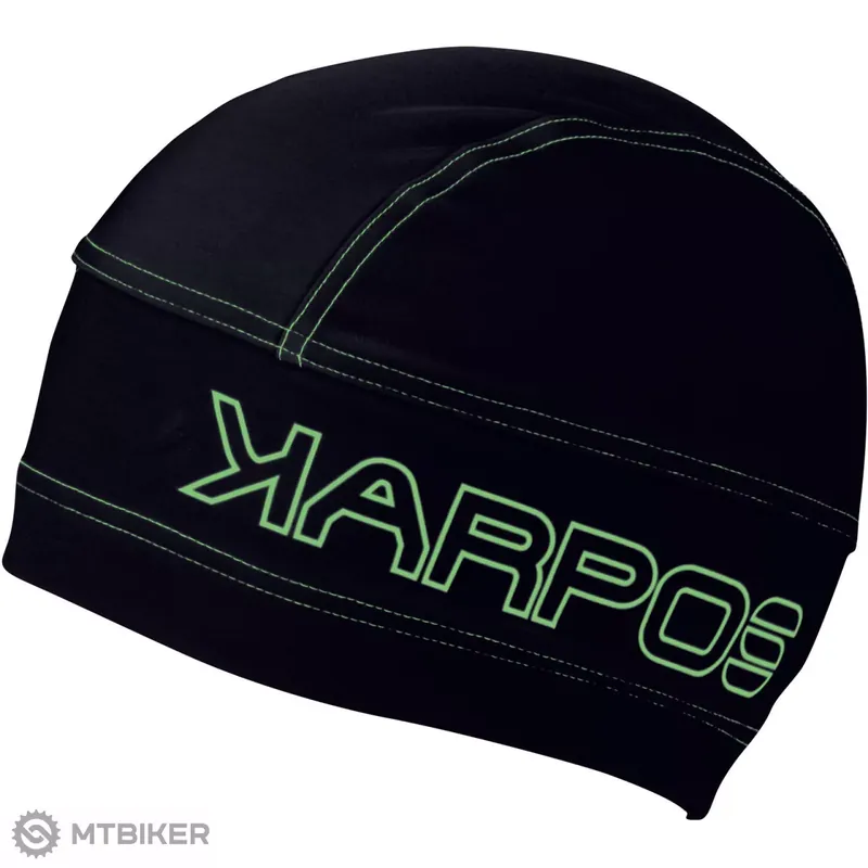 Víkendová Akce Karpos ALAGNA čepička, černá/fluo zelená