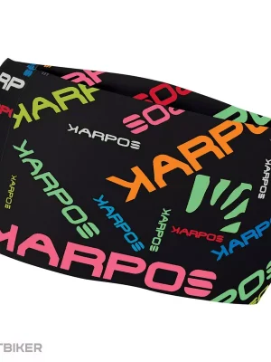 Nová Kolekce Karpos PELMO čelenka, černá/multicolor