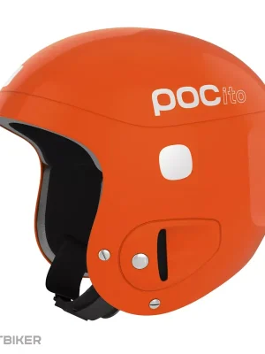 Akční Cena POC POCito Skull dětská přilba, fluorescent orange adjustable