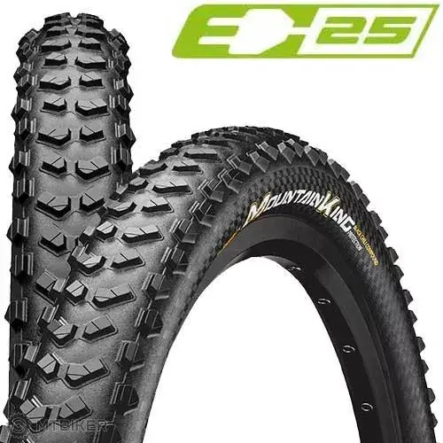 Vysoce Kvalitní Continental Mountain King II 27.5x2.30" Performance plášť, drát