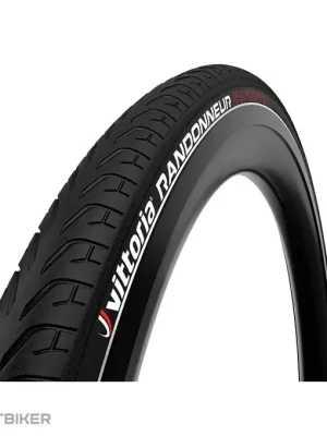 Vittoria Randonneur 700x37C Rigid D plášť, drát, černá/reflex Výhodná Nabídka