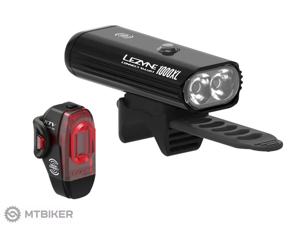 Zlevněný Lezyne CONNECT SMART 1000XL a KTV SMART sada světel