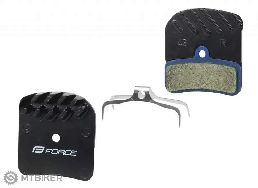 Nová Kolekce FORCE SH H03A brzdové destičky pro brzdy Shimano, s chladičem, organické