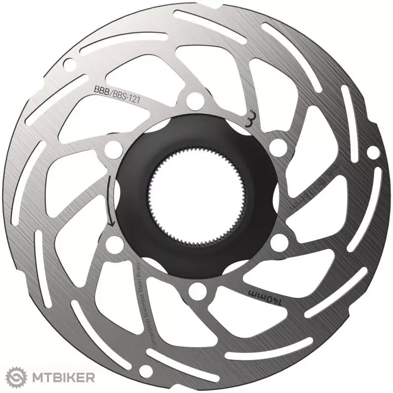 Novinka BBB BBS-121 CENTERSTOP brzdový kotouč, 160 mm, CL