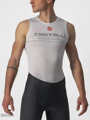 Castelli Active Cooling spodní vrstva, stříbrnošedá Nejlepší Volba