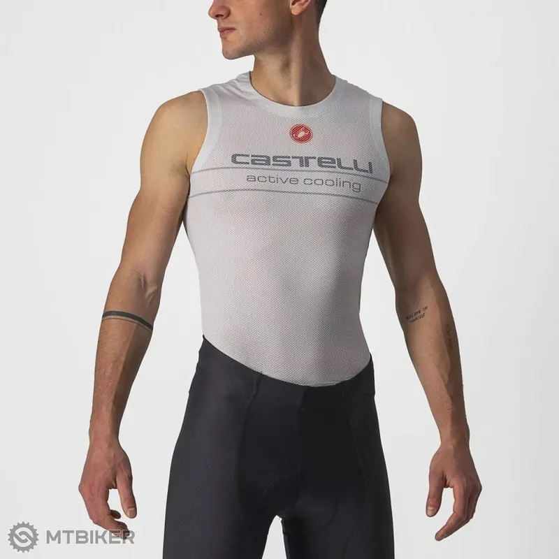 Castelli Active Cooling spodní vrstva, stříbrnošedá Nejlepší Volba