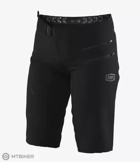 100% Airmatic Womens Shorts dámské kraťasy, černá Super Cena