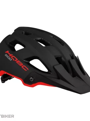Pouze Dnes HQBC přilba ROQER černá/červená matná, velikost 55-59 cm