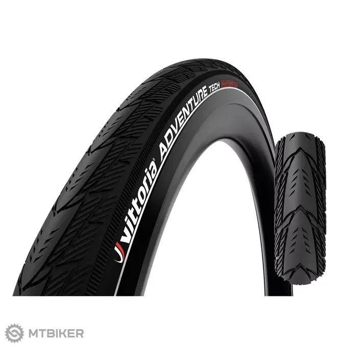 Vittoria Adventure Tech 700x40C rigid refl full black G2.0 plášť, drát Sleva