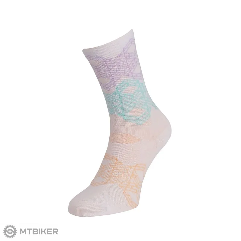 SILVINI Dogana ponožky, white/lilac Pouze Dnes