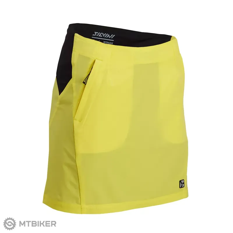 Autentický SILVINI Invio sukně, yellow/black